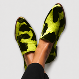 Jule | Loafers with cowhide print