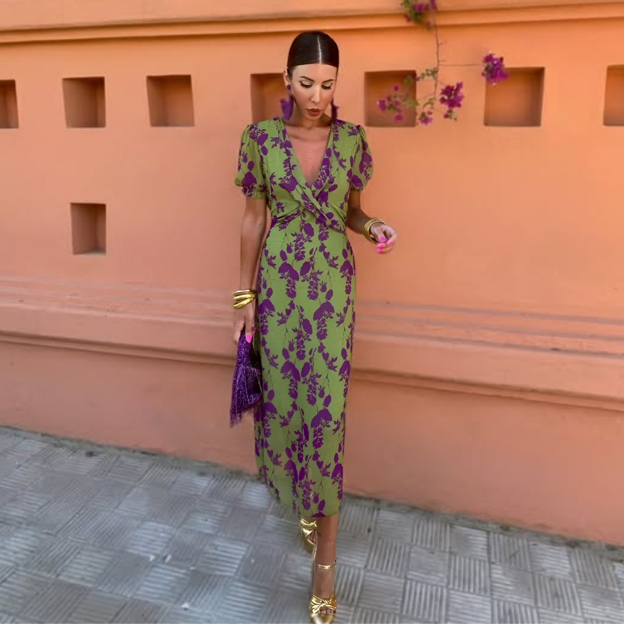Andrea - Floral Spring Dress