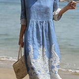 Catherine | Floral Pattern Casual Dress for Women