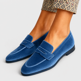 Melanie | Loafers made of soft velvet