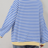 Alana | Striped Oversized Sweatshirt