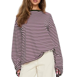 Alice | Fashionable Striped Long-Sleeve T-Shirt