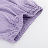 Hannah | Airy set consisting of a buttoned blouse and shorts
