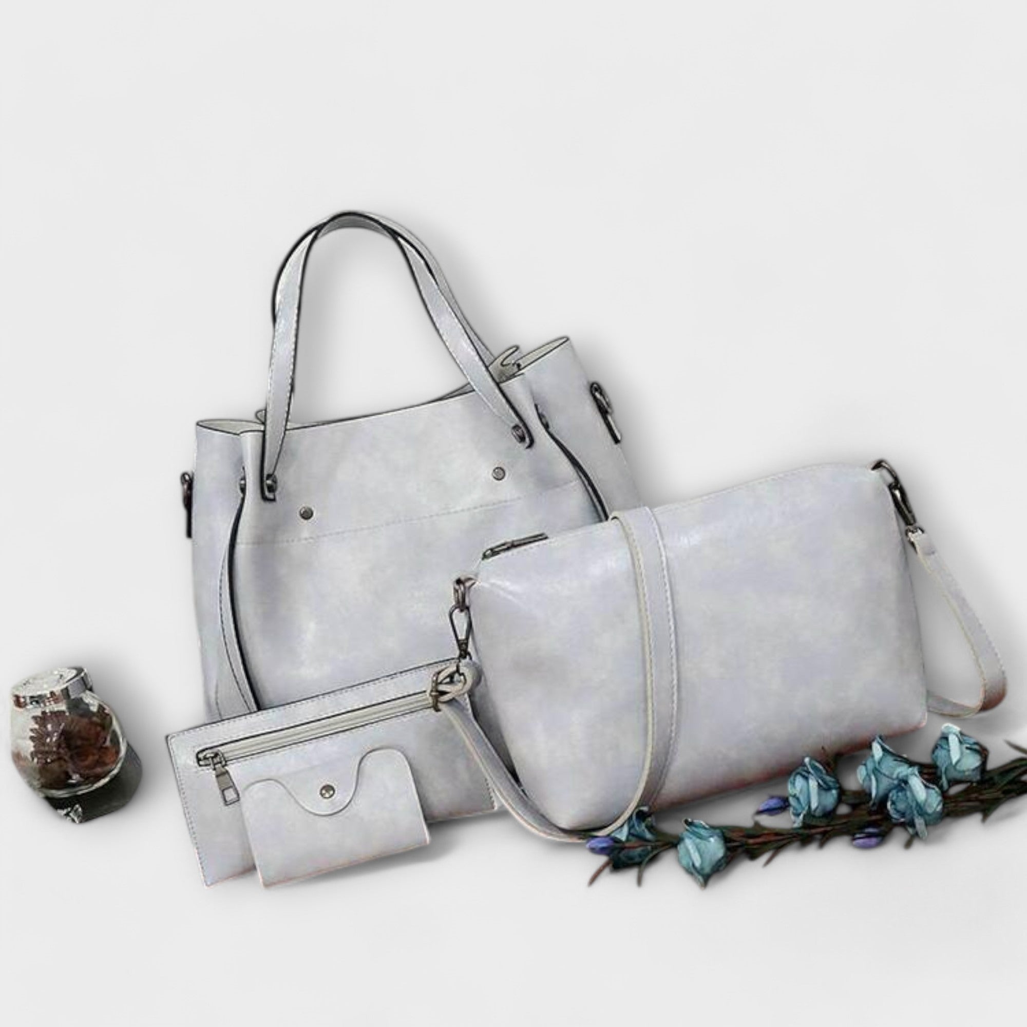 Georgia | 4 piece vintage bag set