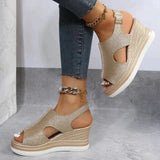 Alice Caroline | Casual Wedge Sandals