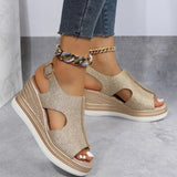Alice Caroline | Casual Wedge Sandals