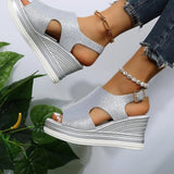 Alice Caroline | Casual Wedge Sandals