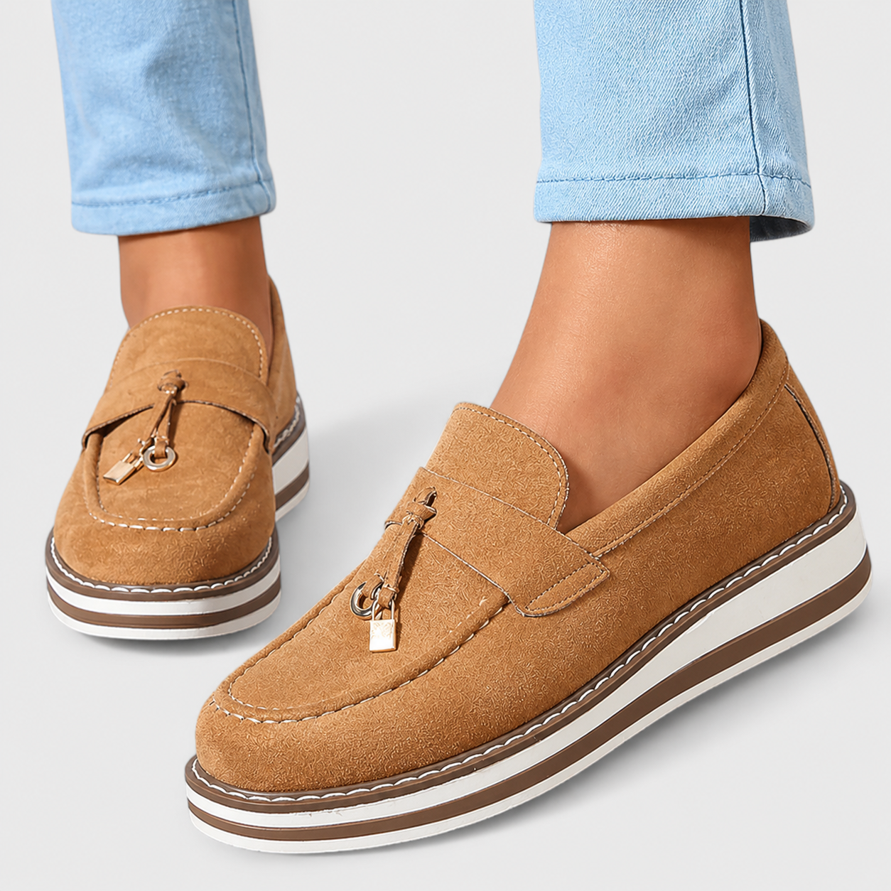 Ella | Relaxed Round-Toe Loafers