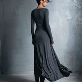 Naiara - Side Knot Maxi Dress