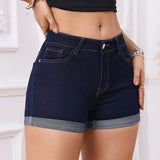 Whitney | Casual Everyday Denim Shorts