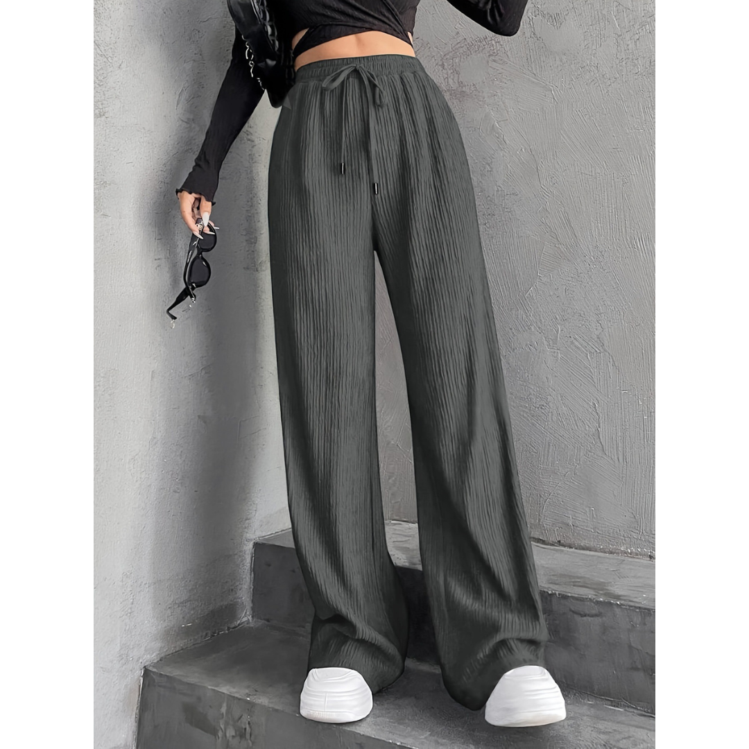 Lily | Casual Wide Waist Comfy Everyday Pants