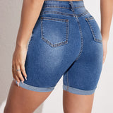 Monique | Stretch-Fit Bermuda Jean Short