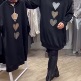 Ava | Casual Sweatshirt Dress