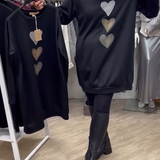 Ava | Casual Sweatshirt Dress