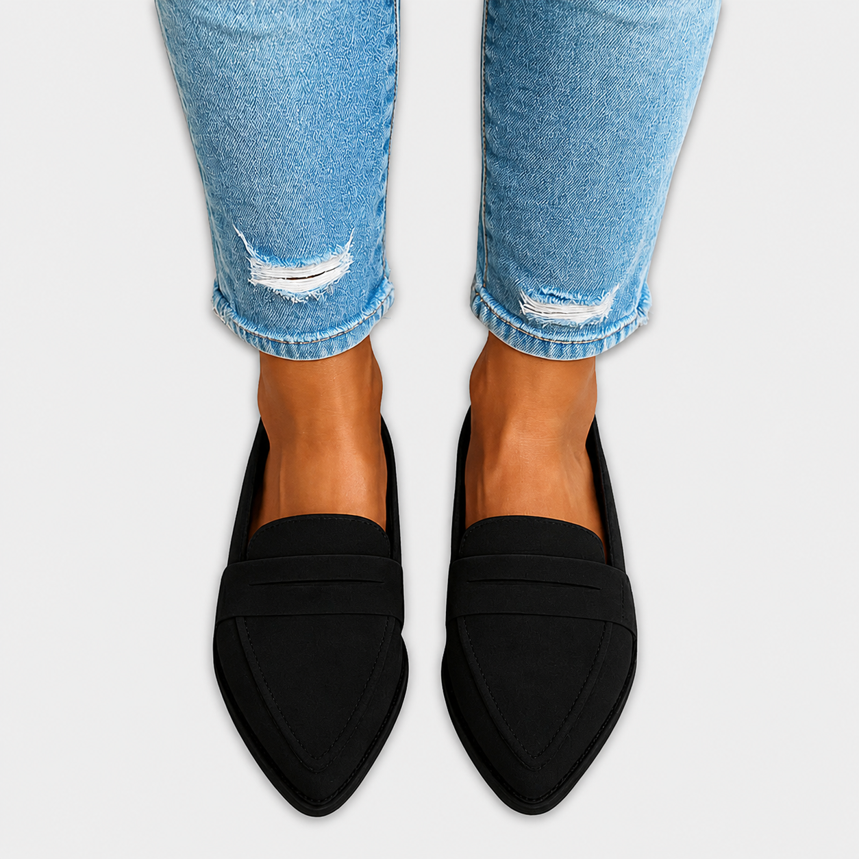 Louise Suede Loafers