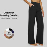 Saskia | Comfortable High-Waist Wide Leg Pants for Yoga and Outdoor Fun