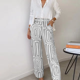 Lotte | Comfortable and elegant set (free belt)
