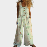 Almuth | Flowy printed jumpsuit