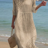 Louise | Women's Casual Embroidered Dress