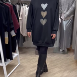 Ava | Casual Sweatshirt Dress