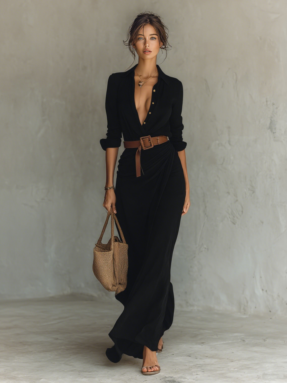 Victoria - Relaxed Fit Maxi Dress