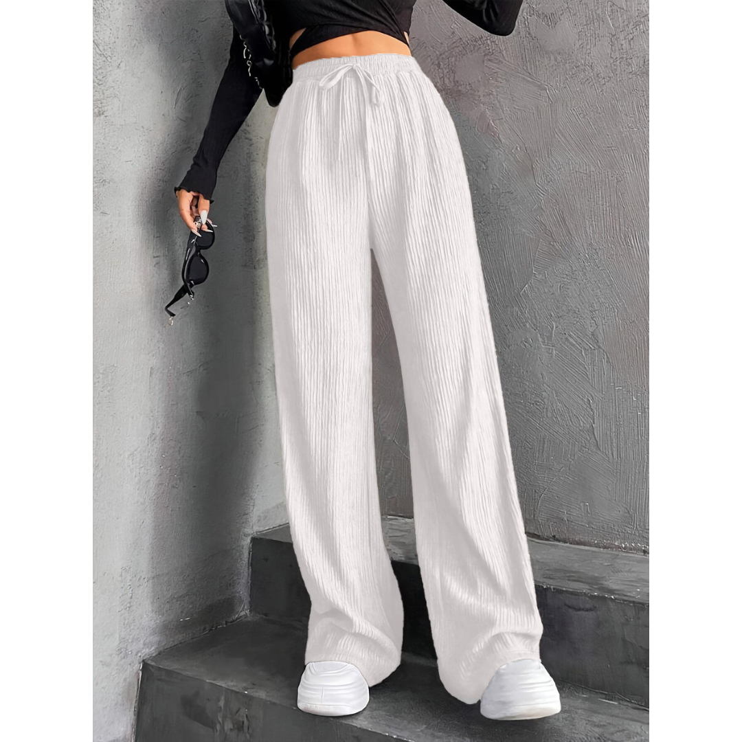 Lily | Casual Wide Waist Comfy Everyday Pants