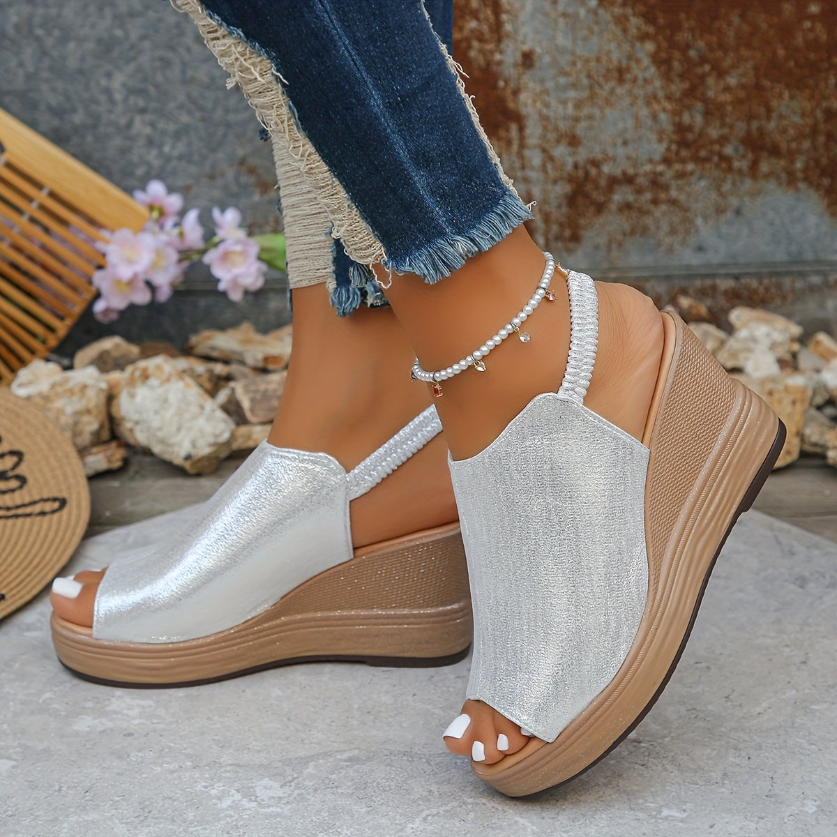 Alice Melanie | Supportive Orthopedic Wedge Sandals
