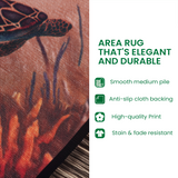 Chick Egg Spring Area Rug NCU0TD2298