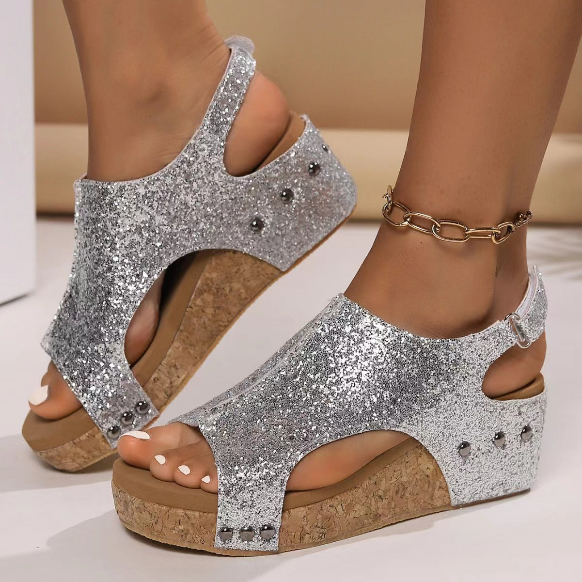 Eva Margaret | Stylish Wedge Sandal