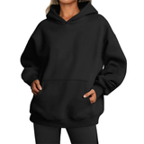 Xanthe | Cosy Oversized Fleece Pullover Hoodie