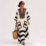 INAYA BURGUNDY ETHNIC CAFTAN