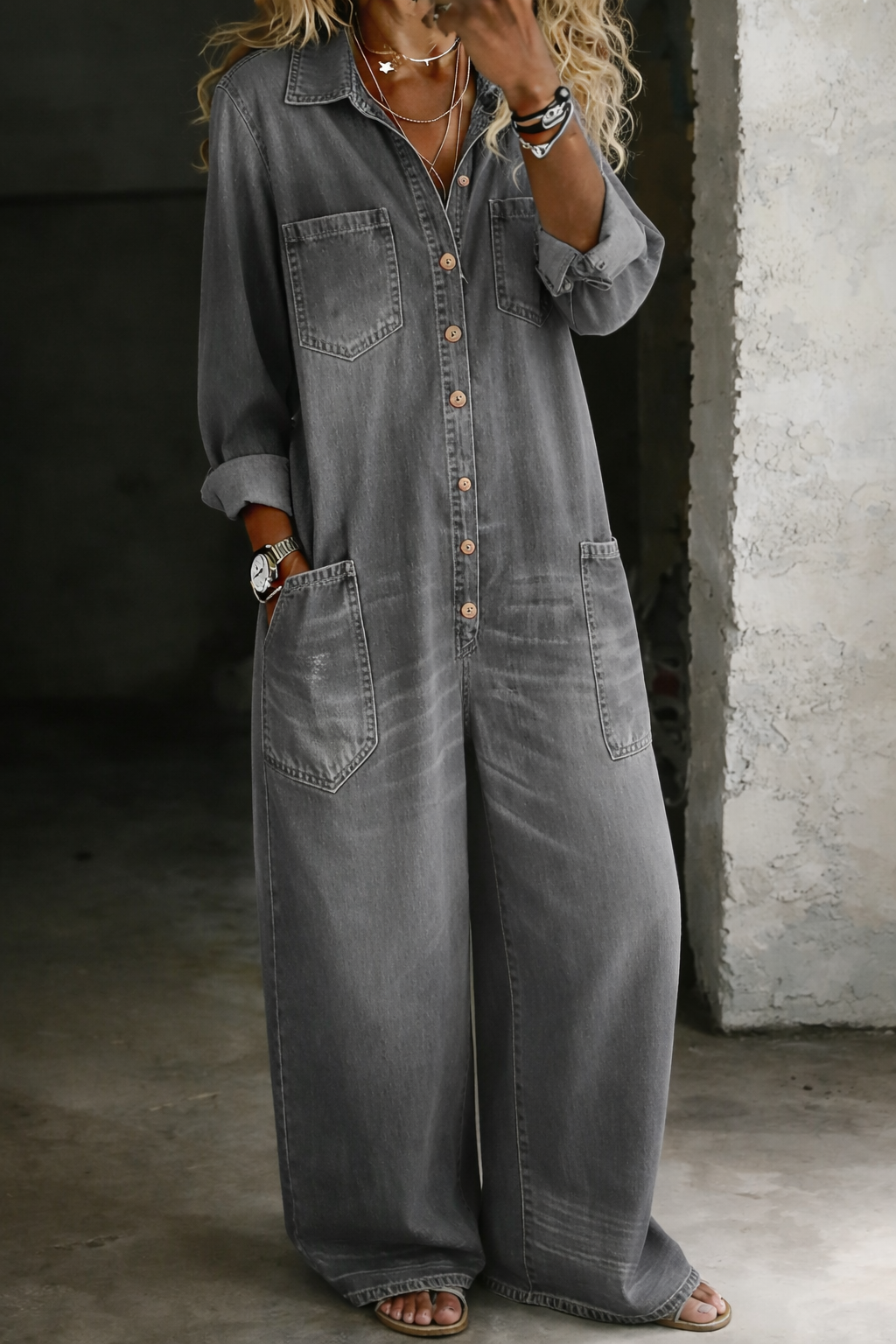 Poppy - Comfortable Casual Jumpsuit