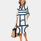 Sunshine Elegance: Midi Dress