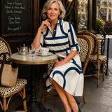 Sunshine Elegance: Midi Dress