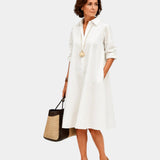 Iris | Chic Midi Dress