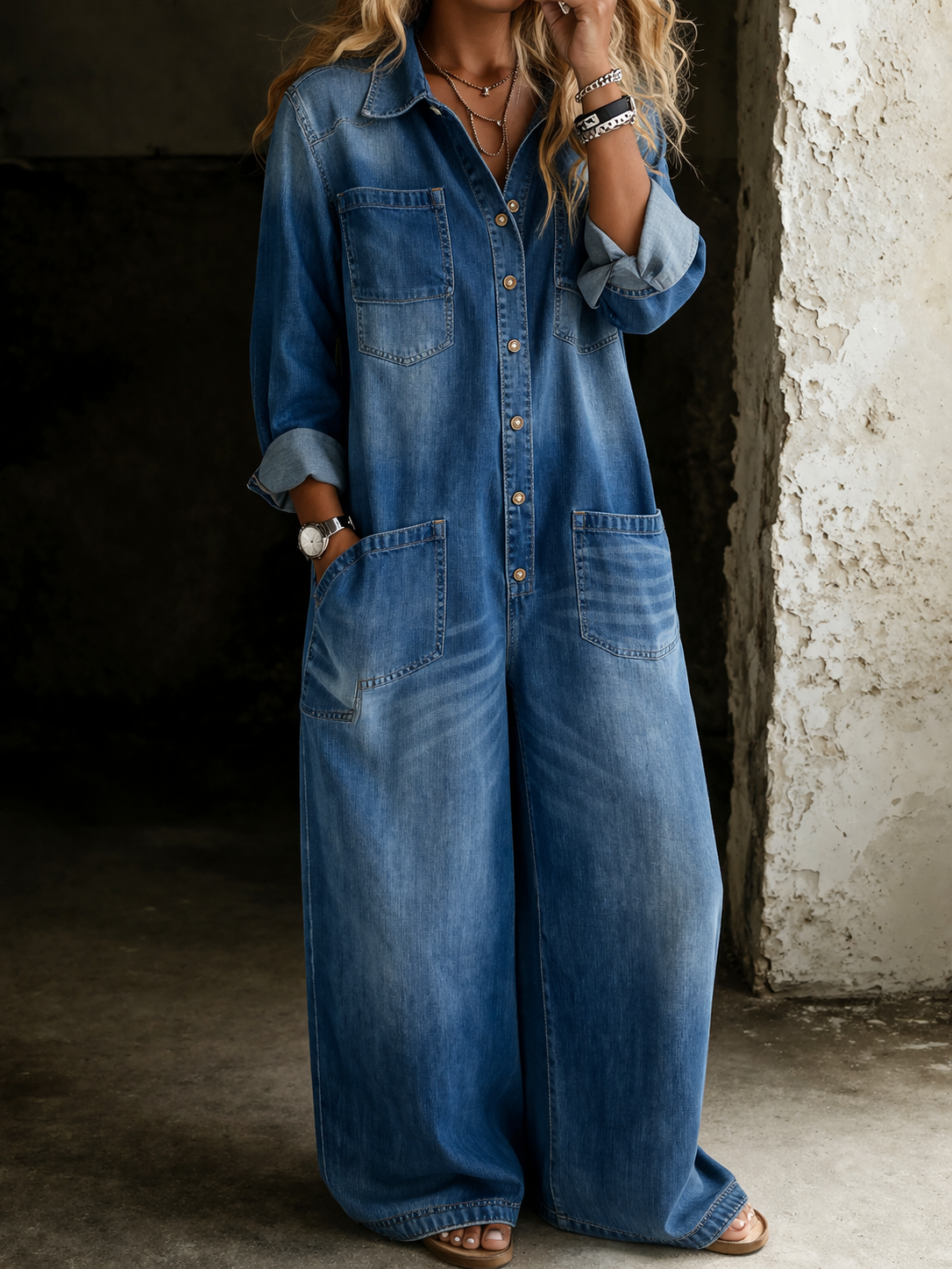 Poppy - Comfortable Casual Jumpsuit