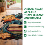 Alpine Serenity Custom Shape Area Rug NCU0HH1984