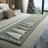 Quilted Christmas Tree Bed Runner - Model NCU0VT248