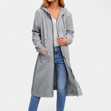 Ella | Relaxed Zip-Up Long Hoodie Sweatshirt