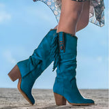 Amelia | Classic Western Fringe Boots