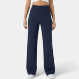 Georgia | Relaxed High-Waist Straight-Leg Pants