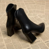 Imogen | Chrome Tip Chelsea Boots