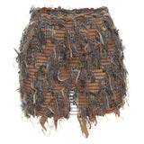Tamara | Chic Fringe Detail High-Waist Mini Skirt