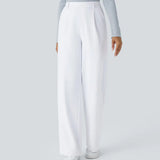 Caitlin | Casual High Waist Straight Leg Pants