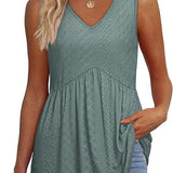 Megan | Effortless Flowy Sleeveless Tank Top