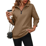 Whitney | Timeless Casual Zip Sweatshirt