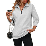 Whitney | Timeless Casual Zip Sweatshirt