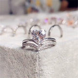 Taylor | Radiant Heart Silver Ring