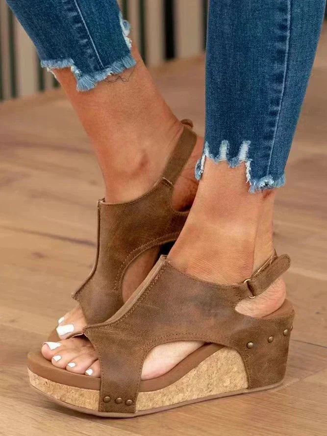 Eva Margaret | Stylish Wedge Sandal
