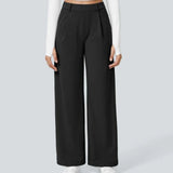 Caitlin | Casual High Waist Straight Leg Pants